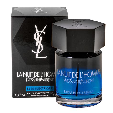 ysl lndl bleu electrique|ysl la nuit de l'homme intense.